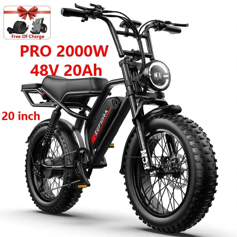 20 Inch Wild Beast Ebike,Certified UL2849 45° Climbing Adjustable Front Brake Seat Factory Original Free Local Shipping