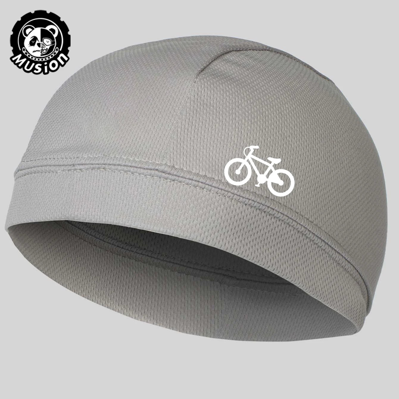 Musion Under Helmet Beanie Cap  Vented Sweat Absorbent Moisture Wicking for Men Cycling Motorcycle Riders