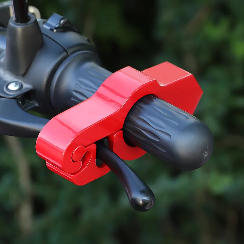 Motorcycle Handlebar Lock Handlebar Brake Handle Solid Lock Imitating Steal Lock Pull Rod ATV Dirt Street Bikes Anti Theft
