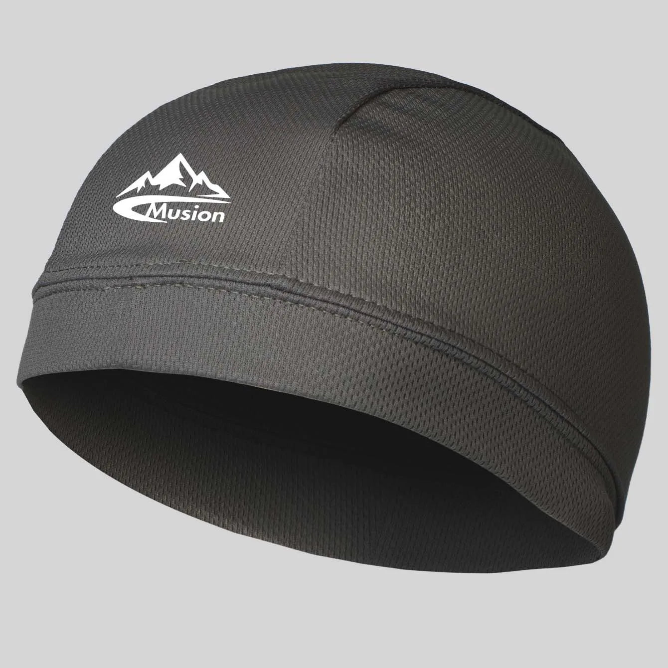 Musion Under Helmet Beanie Cap  Vented Sweat Absorbent Moisture Wicking for Men Cycling Motorcycle Riders