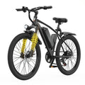 Q7 26" Electric Bike for Adults, 748W Peak Motor 22 MPH Mountain Ebike with 45 Miles Range & 36V 10AH Removable, Customized