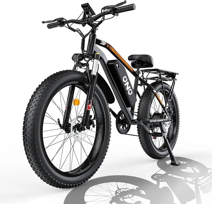 Electric Bike for Adults, 26" Commuter Ebikes, 2000W Peak Motor - 48V 15Ah Fast Mountain Bike, 7-Speed Gears, 20MPH, Customized