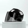 Lightweight Rainproof Half Helmet for Electric Bike & Motorcycle - Unisex All-Season Safety Cap with Sun Protection