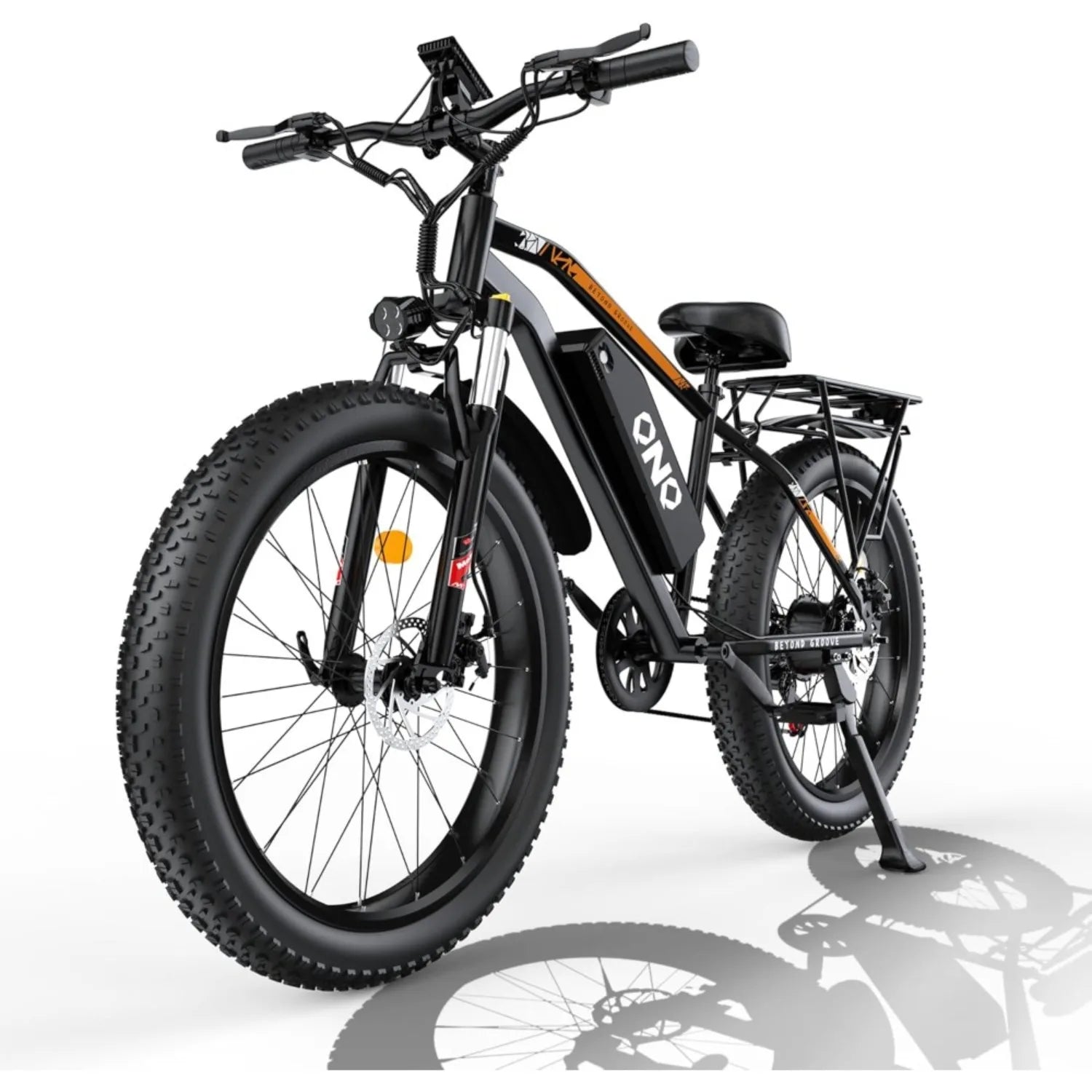 Electric Bike for Adults, 26" Commuter Ebikes, 2000W Peak Motor - 48V 15Ah Fast Mountain Bike, 7-Speed Gears, 20MPH, Customized