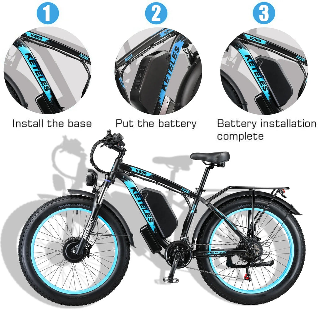 Hailong 36v48v52v60v72v50ah Electric bike champrider polly dp7 30 40 45 60ah Battery 1000w 2000w3000w kit E bike Lithium Battery