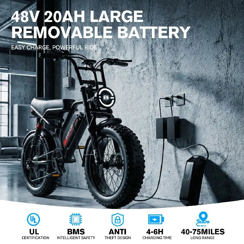 New 2000w Men\'s Electric Mountain Bike,20 26 Inch Free Shipping Certified Ul2849 30-50mph 30-60mile 48v,for Electric Bicycle