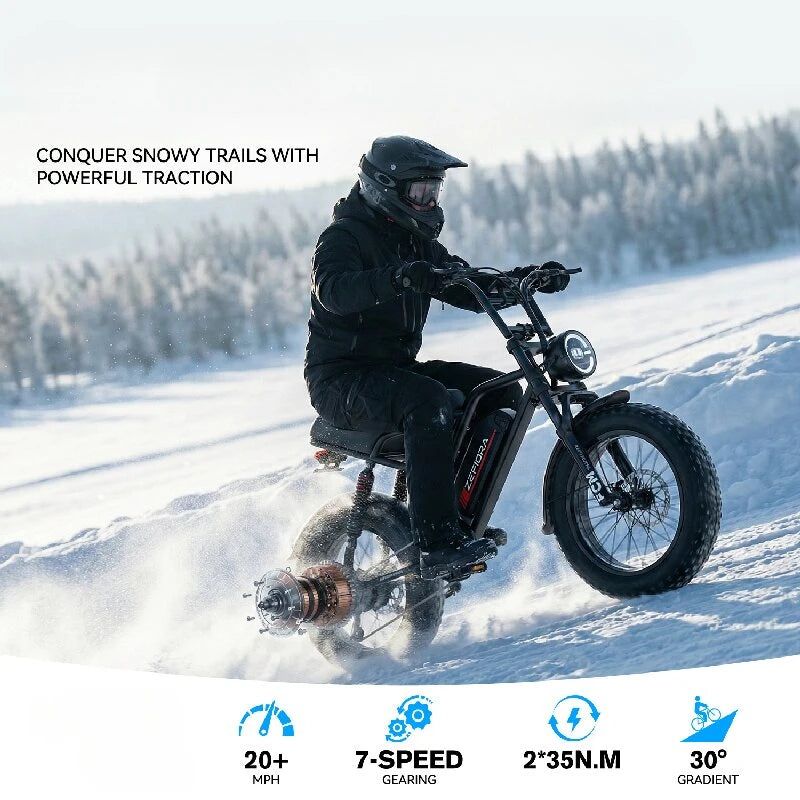 20 Inch Wild Beast Ebike,Certified UL2849 45° Climbing Adjustable Front Brake Seat Factory Original Free Local Shipping