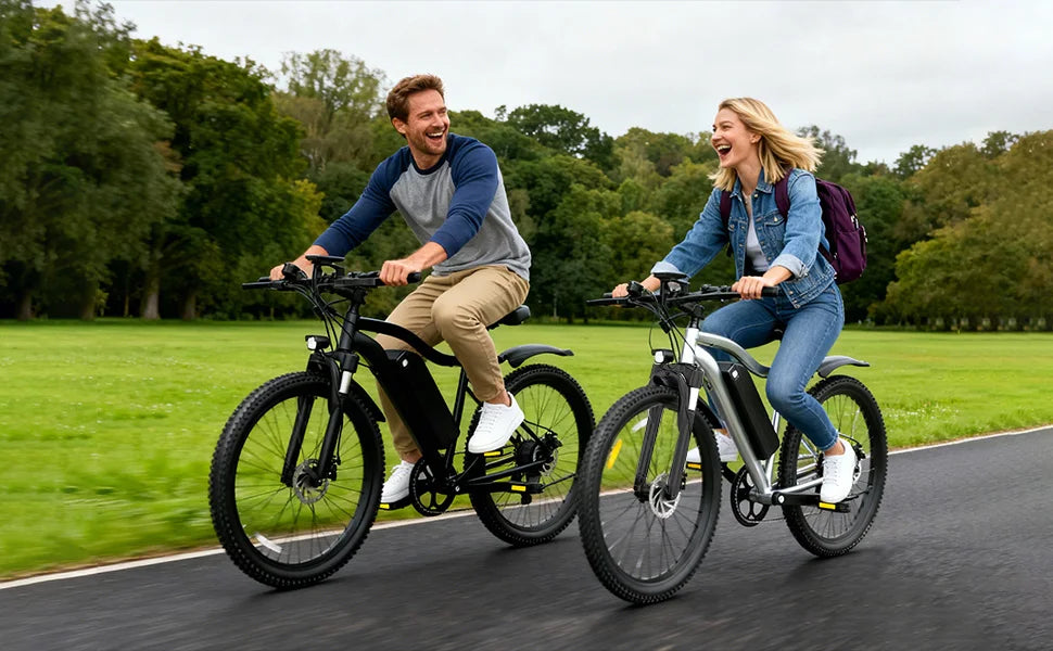 Toofly Electric Bicycle for Adult 26" Mountain ebike with 48V 13Ah Removable Battery 500W Motor
