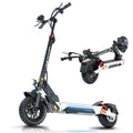 Electric Scooter for Adults, 2000W Motor, 48V 20.8Ah Battery, 40 Miles Range, Dual Disc Brakes, 10" Tires, Foldable