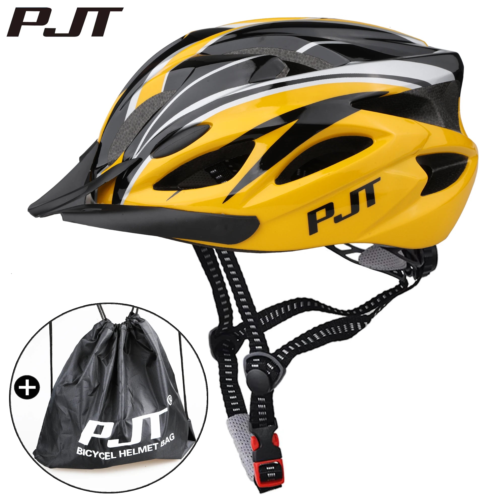 PMT Bicycle Helmet Comfort Lining Lightweight Hollow Riding Safety Cap Head Protection Cycling MTB Helmets Men Women Bike Helmet