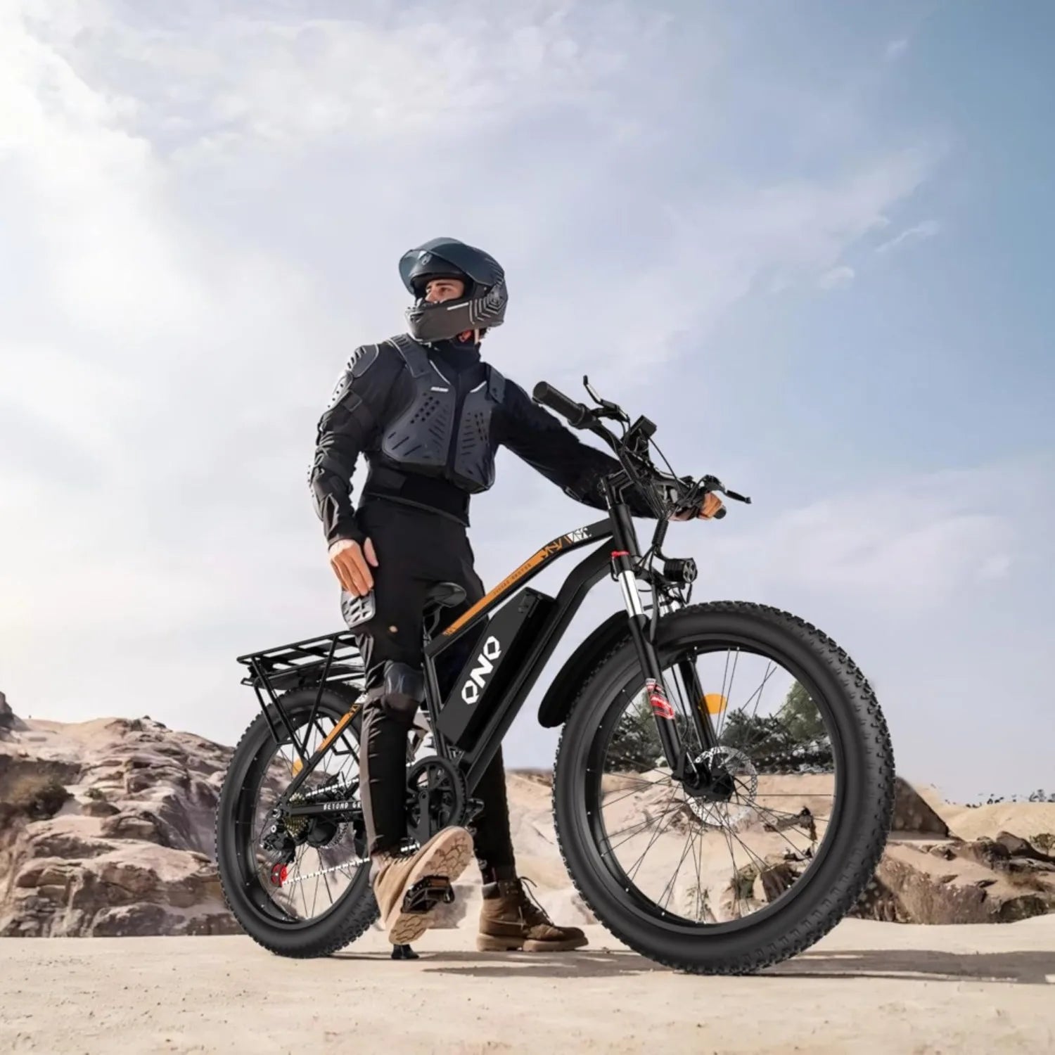 Electric Bike for Adults, 26" Commuter Ebikes, 2000W Peak Motor - 48V 15Ah Fast Mountain Bike, 7-Speed Gears, 20MPH, Customized