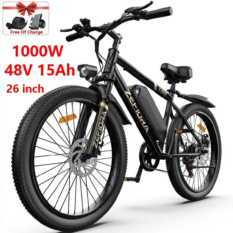 Cheap Electric Bicycle 1000w 14 26 Inch 30-50mph 48v 10ah 15ah Removable Battery,leading Manufacturer Ebike Electric Dirt Bike