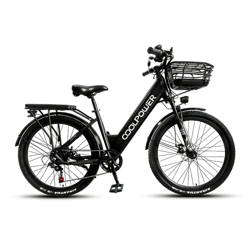 Adult E-Bike 48V 20Ah Battery 250W Road Electric Bicycle 26-Inch Tire City Ebike，Electric Bike