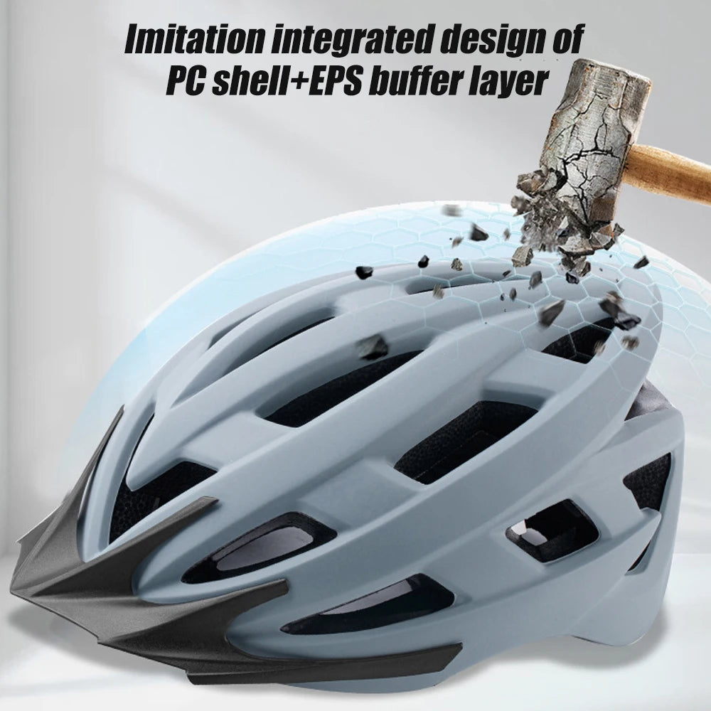 1PCS Bike Helmets for Men - Women Bicycle Helmet Adult - Lightweight Comfort Adjustable Cycling Helmet for Mountain Road Biker