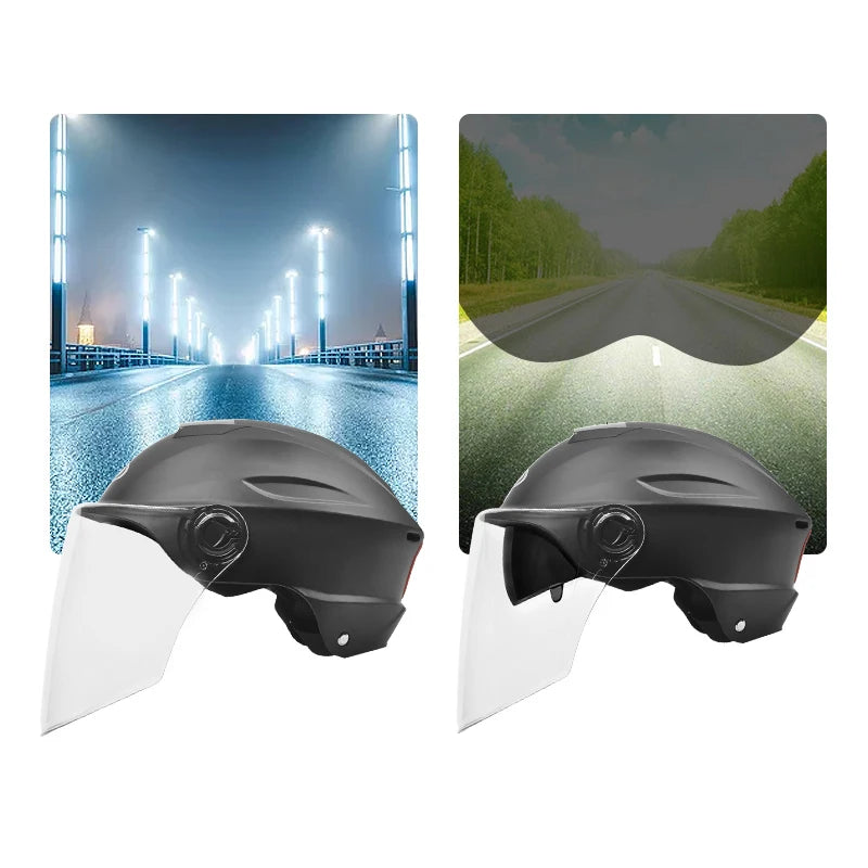 V Electric Scooter Helmet Summer V Chopper Motorcycle Helmets Safety Waterfall Soman Urban Articles Woman Men Moto Equipment